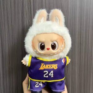 Labubu LA Lakers Jersey 24 Outfit Basketball Clothing Clothes